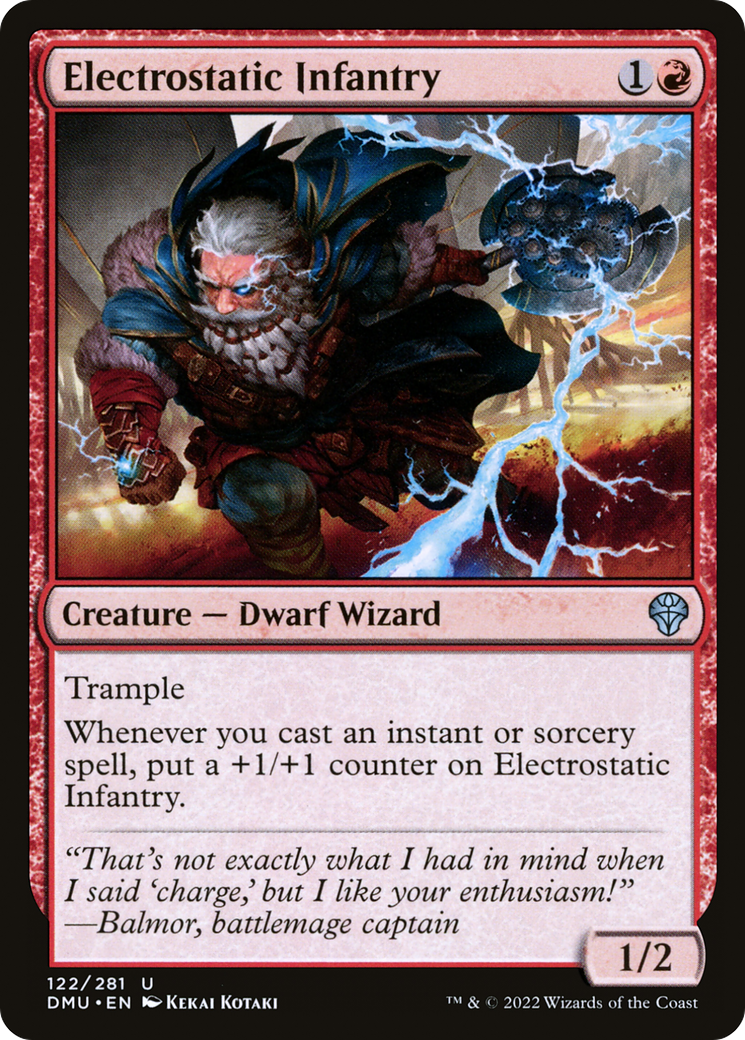 Electrostatic Infantry (122) [Dominaria United] - Deck Out Gaming