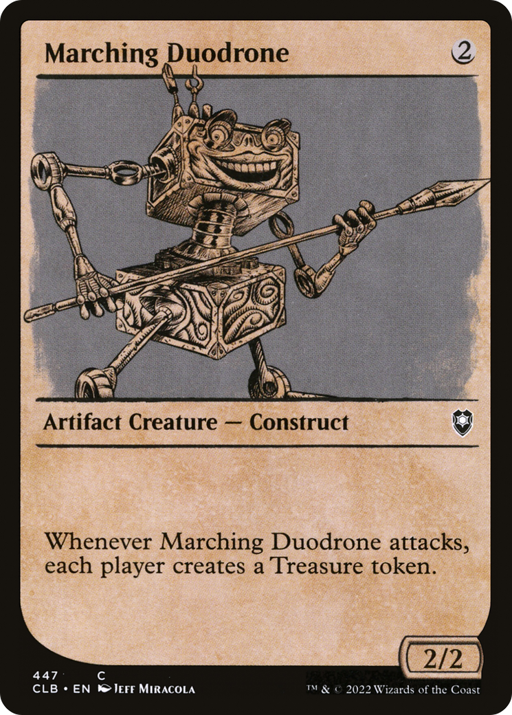 Marching Duodrone (Showcase) (447) [Commander Legends: Battle for Baldur's Gate] foil - Deck Out Gaming