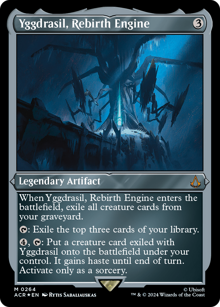 Yggdrasil, Rebirth Engine (264) [Assassin's Creed] etched - Deck Out Gaming