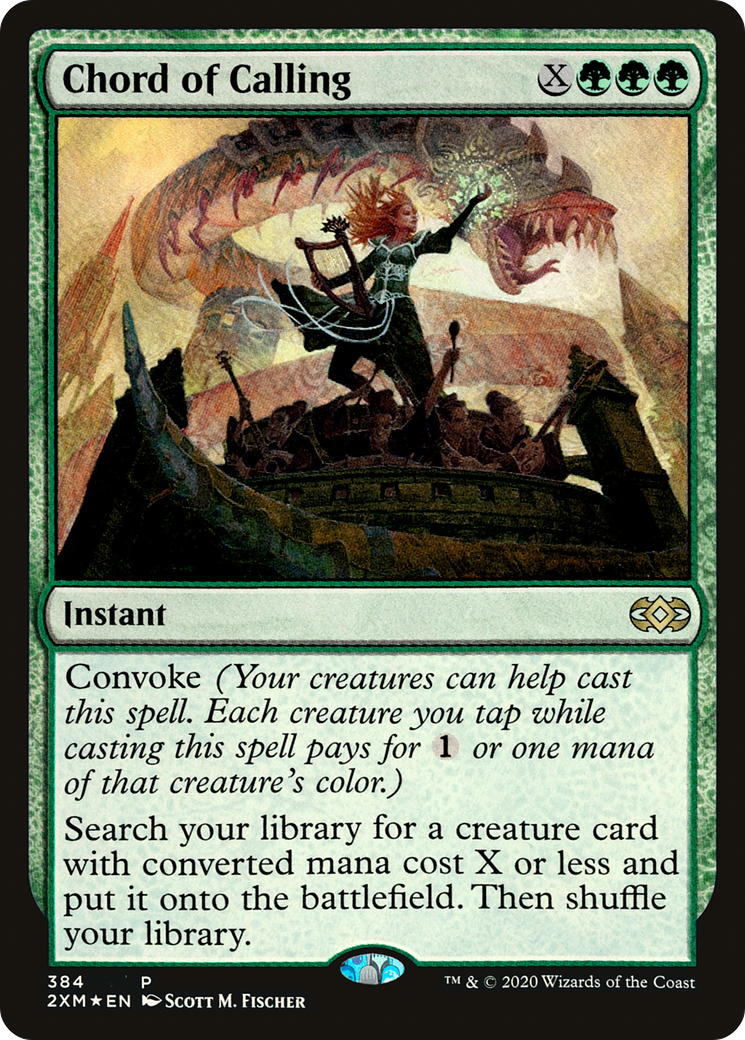 Chord of Calling (384) [Double Masters] foil - Deck Out Gaming