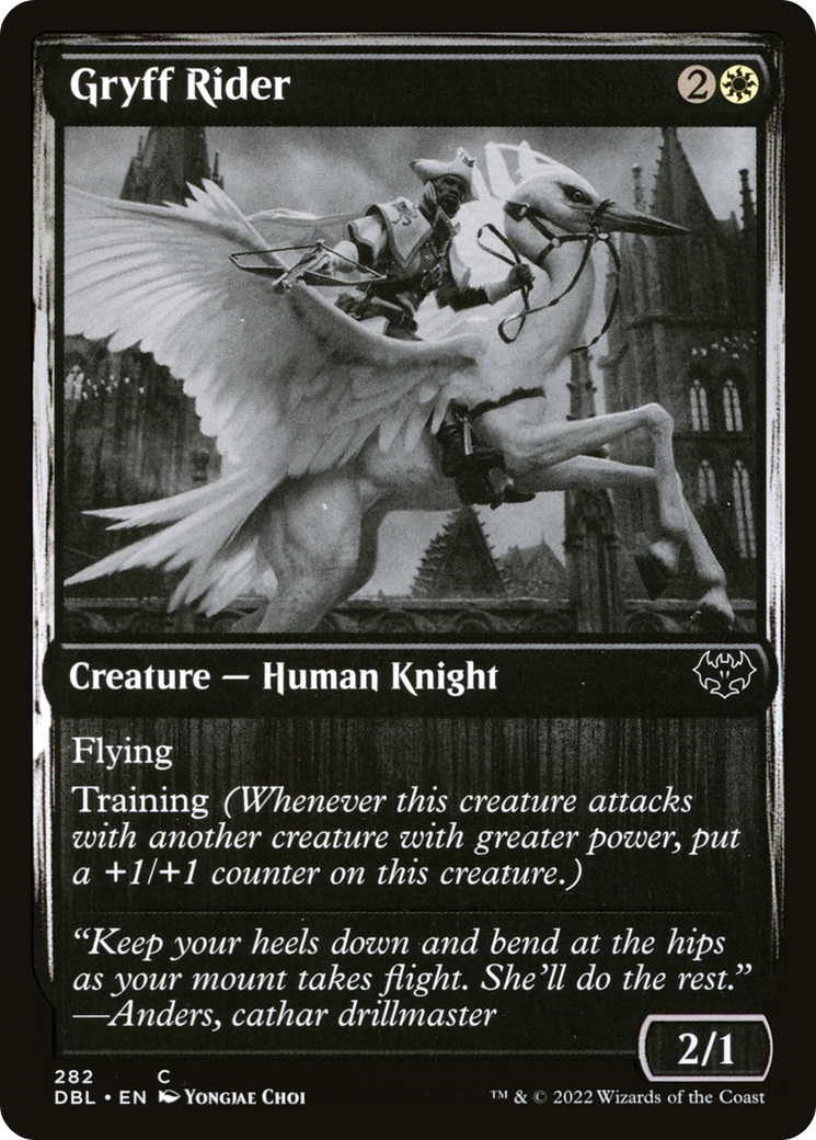 Gryff Rider (282) [Innistrad: Double Feature] foil - Deck Out Gaming