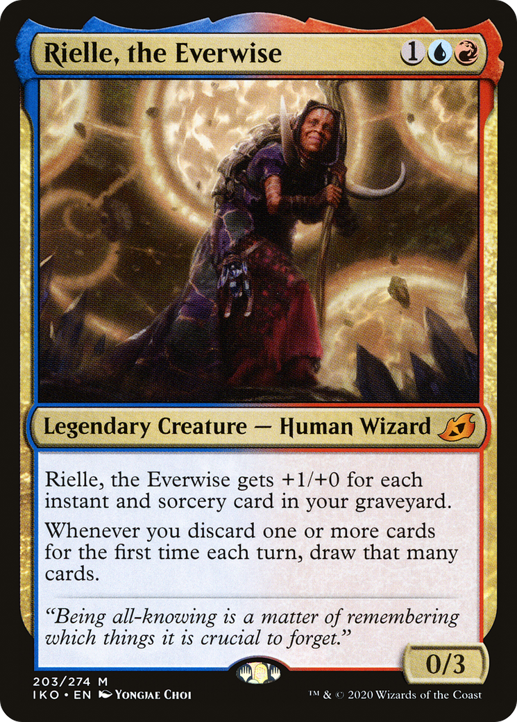 Rielle, the Everwise (203) [Ikoria: Lair of Behemoths] - Deck Out Gaming