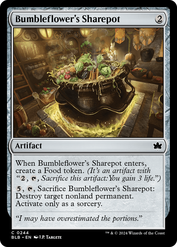 Bumbleflower's Sharepot (244) [Bloomburrow] foil - Deck Out Gaming