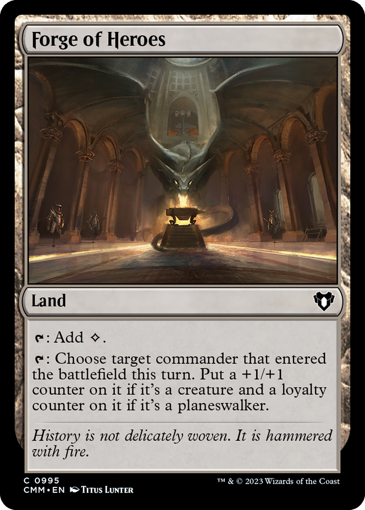 Forge of Heroes (995) [Commander Masters] - Deck Out Gaming