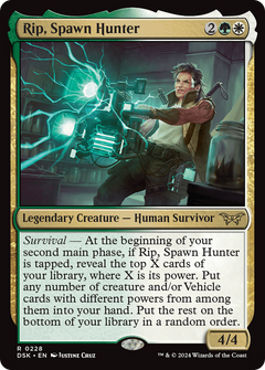 Rip, Spawn Hunter (228) [Duskmourn: House of Horror] foil - Deck Out Gaming