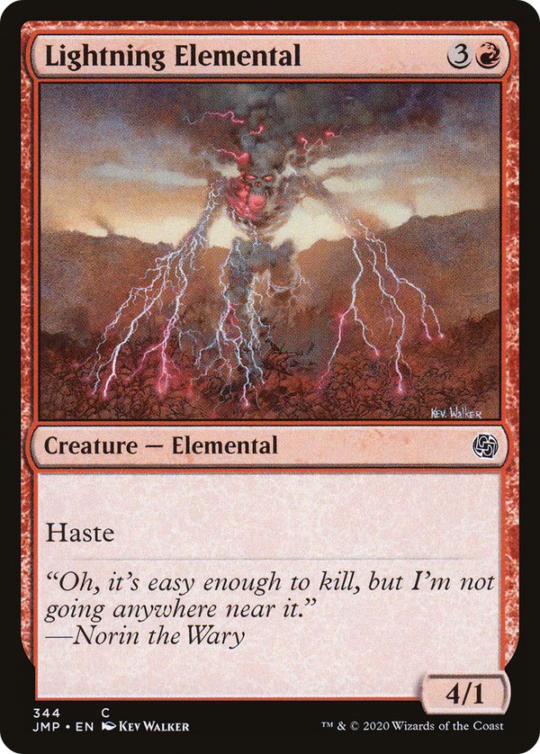 Lightning Elemental (344) [Jumpstart] - Deck Out Gaming