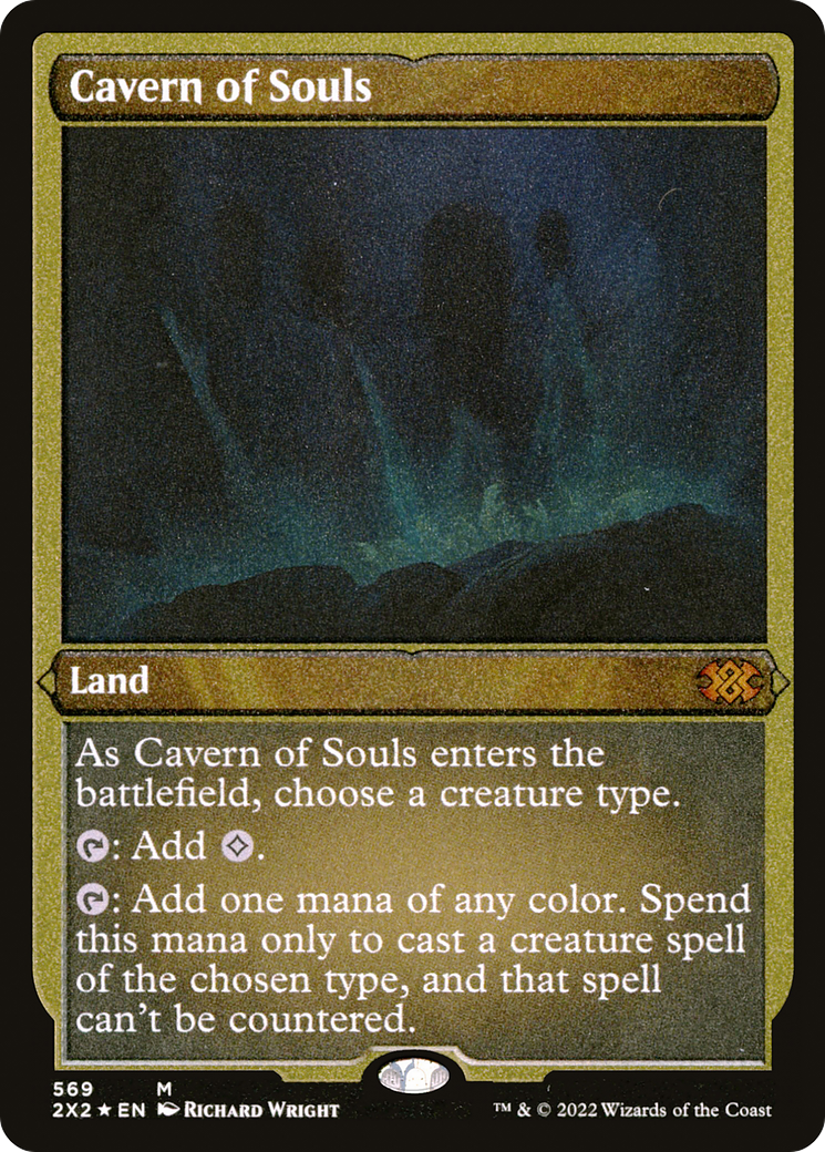 Cavern of Souls (Foil Etched) (569) [Double Masters 2022] foil - Deck Out Gaming