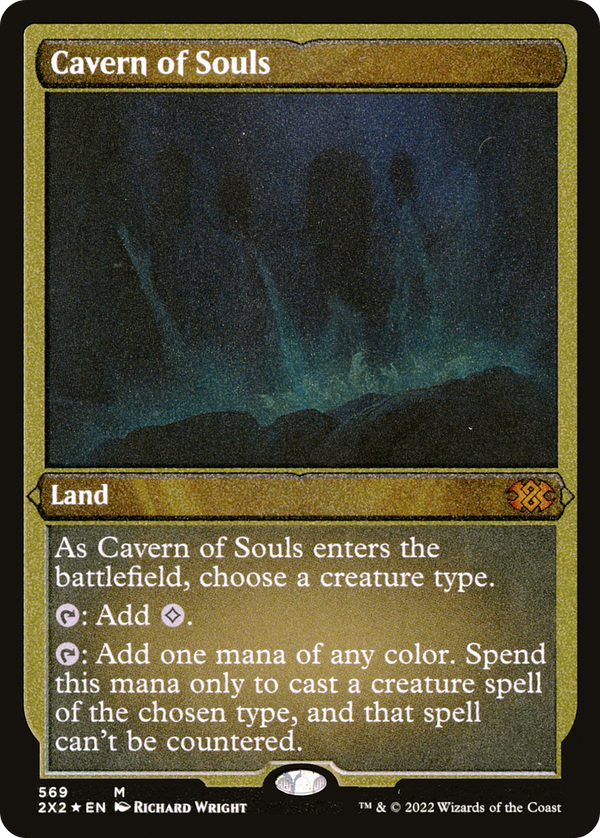 Cavern of Souls (Foil Etched) (569) [Double Masters 2022] foil - Deck Out Gaming