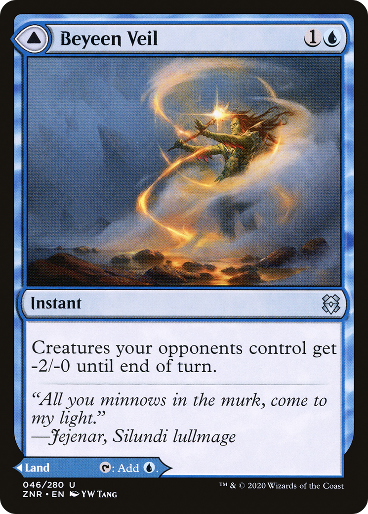 Beyeen Veil // Beyeen Coast (46) [Zendikar Rising] - Deck Out Gaming