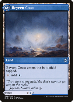 Beyeen Veil // Beyeen Coast (46) [Zendikar Rising] foil - Deck Out Gaming