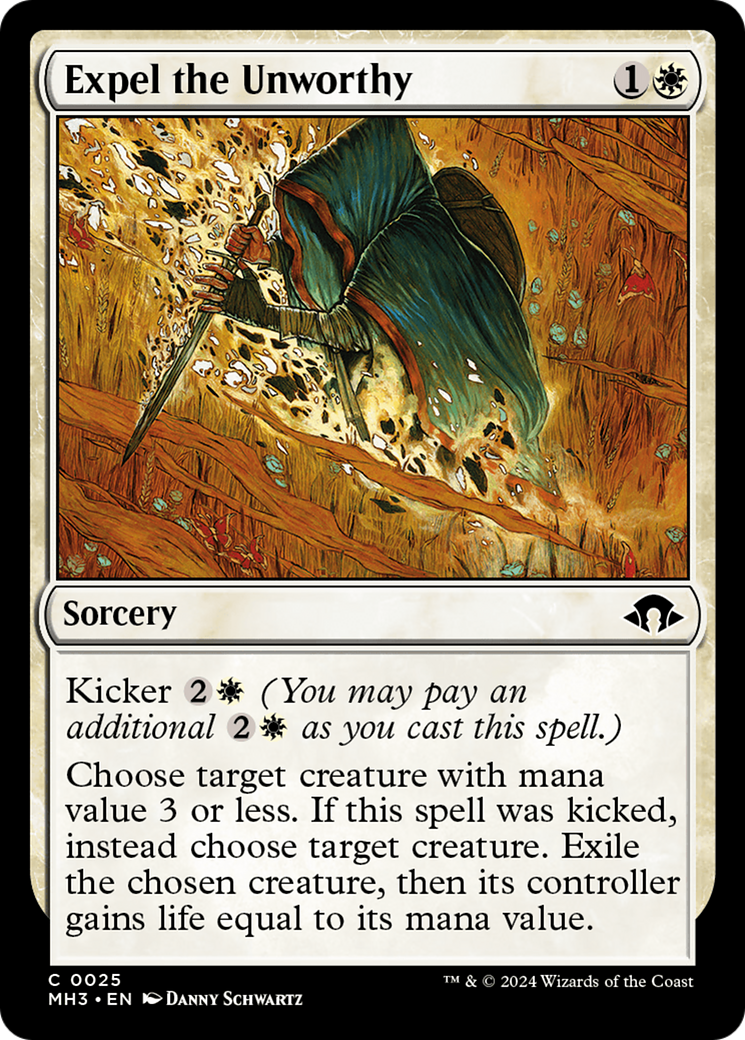 Expel the Unworthy (25) [Modern Horizons 3] foil - Deck Out Gaming