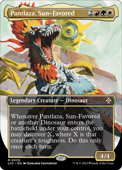 Pantlaza, Sun-Favored (Borderless) (20) [The Lost Caverns of Ixalan Commander] - Deck Out Gaming