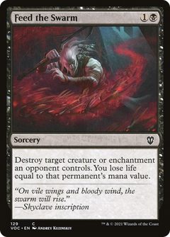 Feed the Swarm (129) [Commander: Innistrad: Crimson Vow] - Deck Out Gaming
