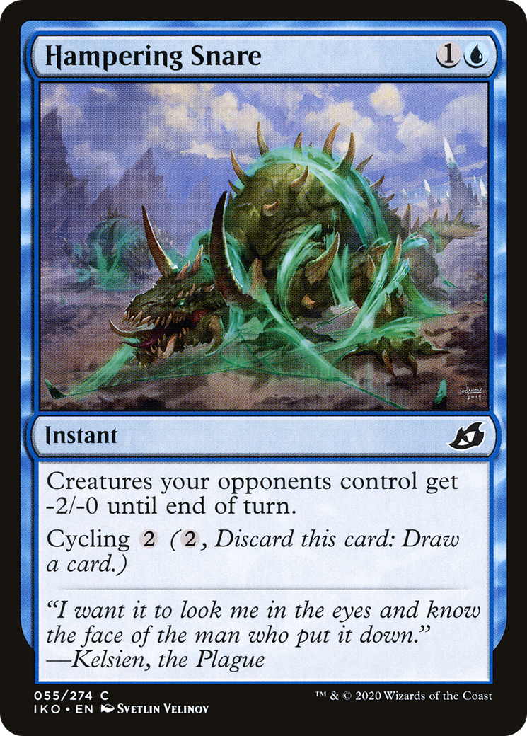 Hampering Snare (55) [Ikoria: Lair of Behemoths] - Deck Out Gaming