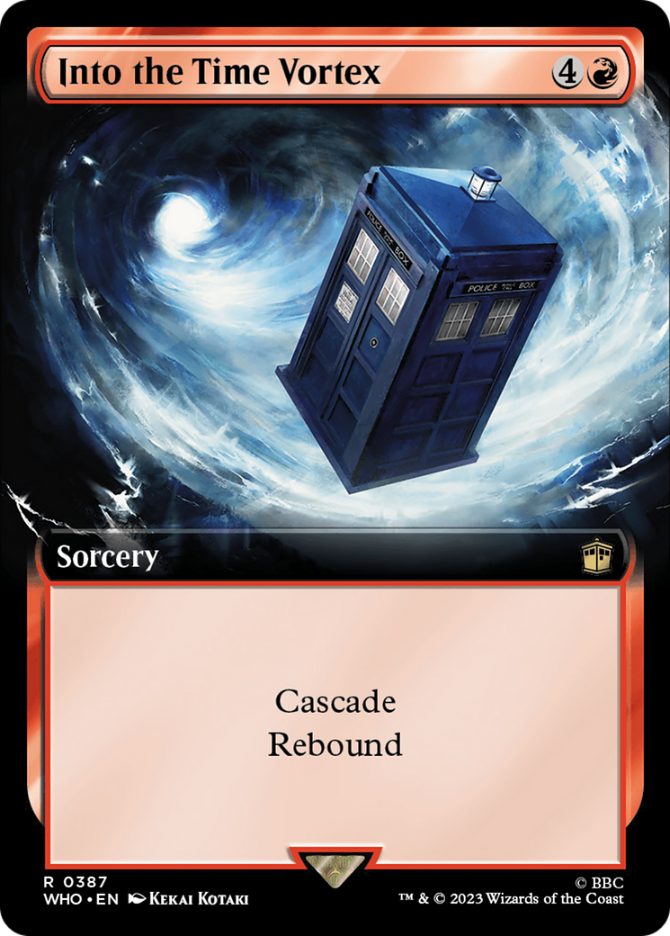 Into the Time Vortex (Extended Art) (387) [Doctor Who] - Deck Out Gaming