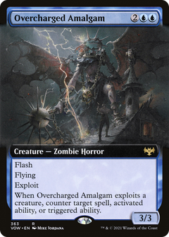 Overcharged Amalgam (Extended Art) (363) [Innistrad: Crimson Vow] foil - Deck Out Gaming