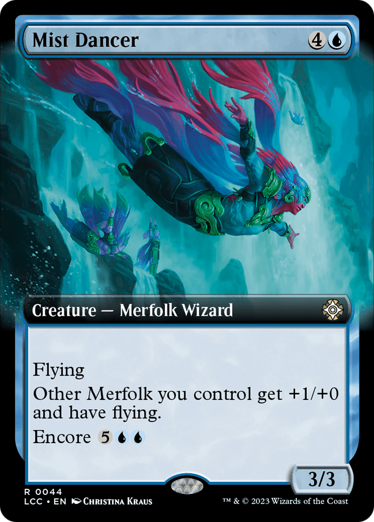 Mist Dancer (Extended Art) (44) [The Lost Caverns of Ixalan Commander] - Deck Out Gaming