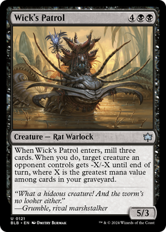 Wick's Patrol (121) [Bloomburrow] foil - Deck Out Gaming
