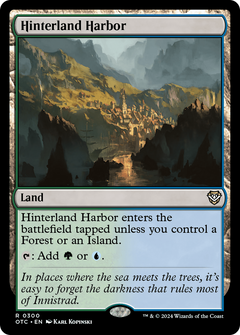 Hinterland Harbor (300) [Outlaws of Thunder Junction Commander] - Deck Out Gaming