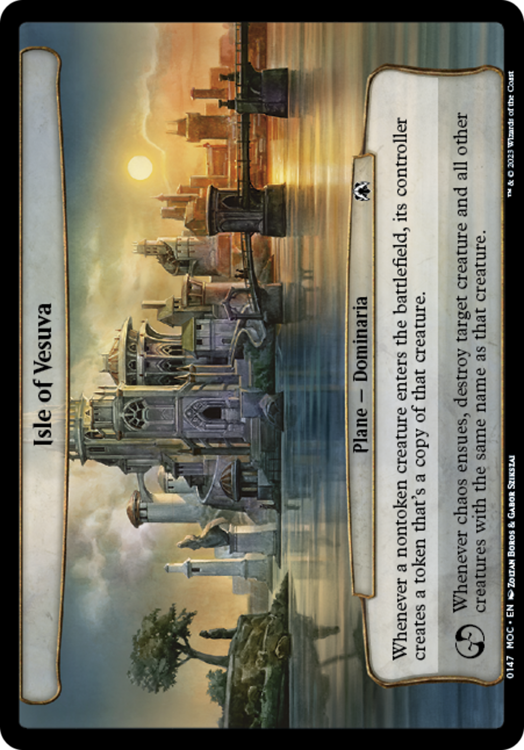 Isle of Vesuva (147) [March of the Machine Commander] - Deck Out Gaming