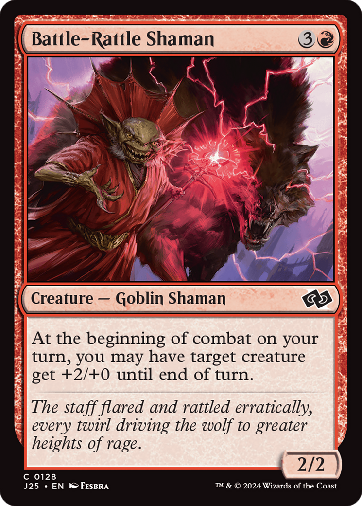 Battle-Rattle Shaman (128) [Foundations Jumpstart] - Deck Out Gaming