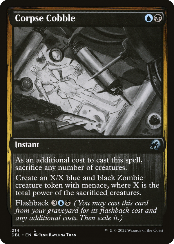 Corpse Cobble (214) [Innistrad: Double Feature] foil - Deck Out Gaming