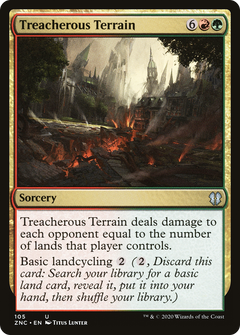 Treacherous Terrain (105) [Commander: Zendikar Rising] - Deck Out Gaming