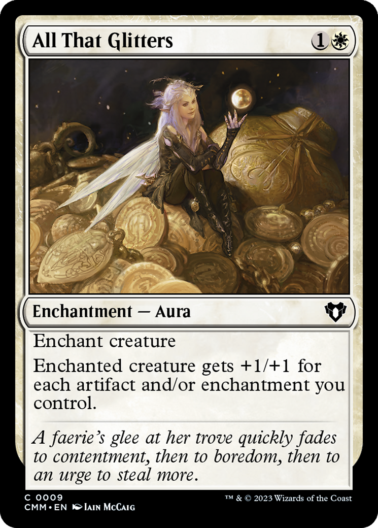 All That Glitters (9) [Commander Masters] - Deck Out Gaming
