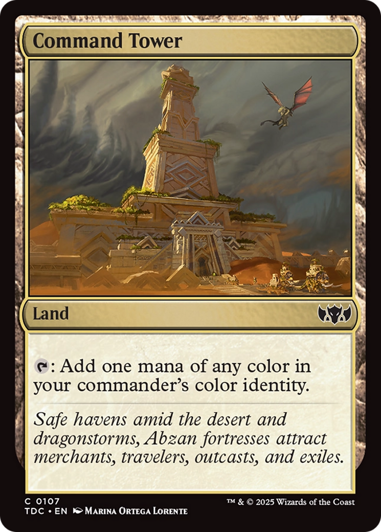 Command Tower (107) [Commander: Tarkir: Dragonstorm] - Deck Out Gaming