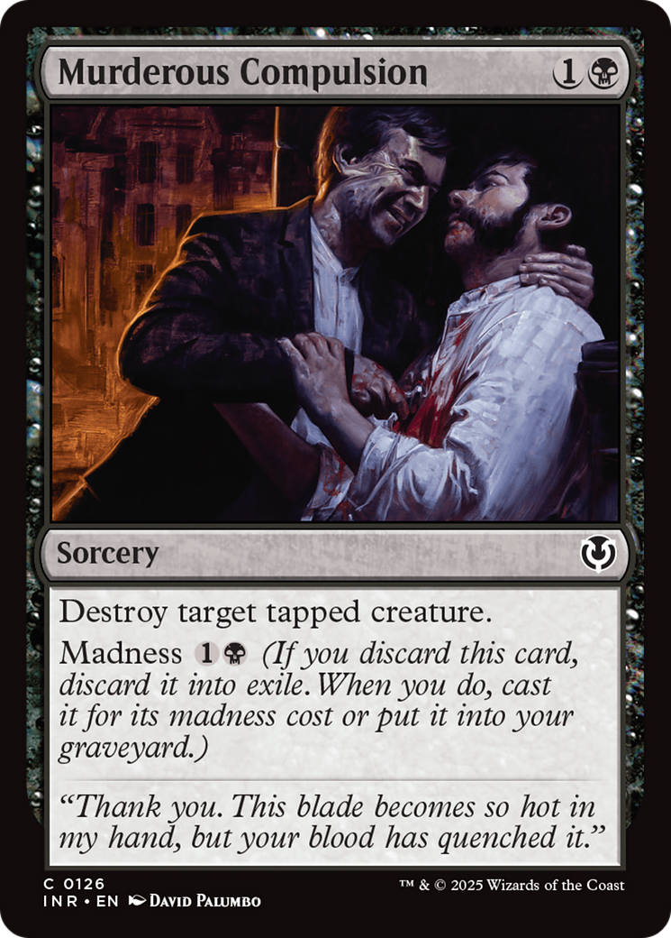 Murderous Compulsion (126) [Innistrad Remastered] foil - Deck Out Gaming