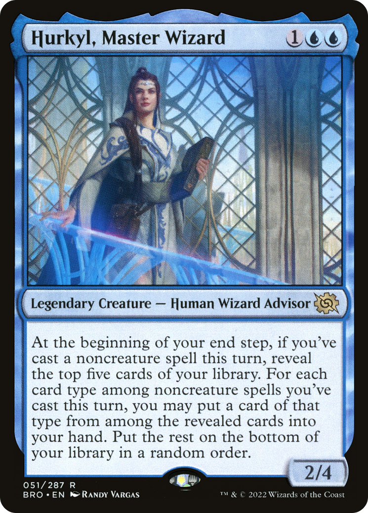 Hurkyl, Master Wizard (51) [The Brothers' War] - Deck Out Gaming