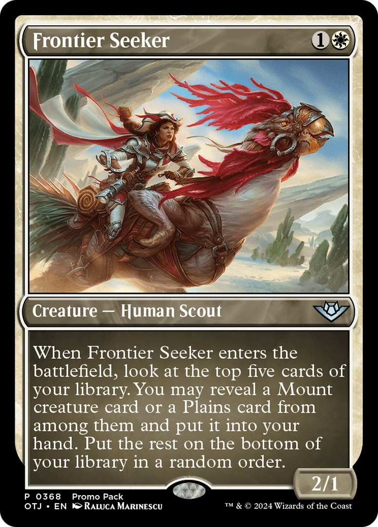 Frontier Seeker (368) [Outlaws of Thunder Junction] foil - Deck Out Gaming