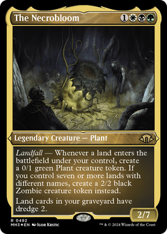 The Necrobloom (Foil Etched) (492) [Modern Horizons 3] foil - Deck Out Gaming