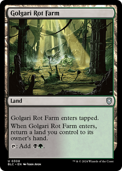 Golgari Rot Farm (308) [Bloomburrow Commander] - Deck Out Gaming