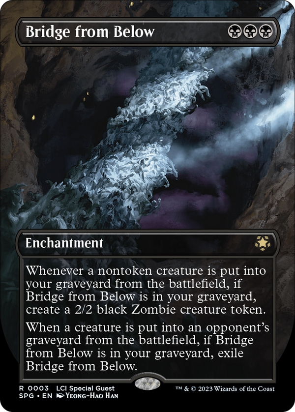 Bridge from Below (Borderless) (3) [Special Guests] foil - Deck Out Gaming