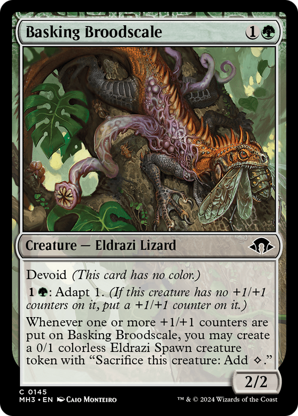 Basking Broodscale (145) [Modern Horizons 3] - Deck Out Gaming