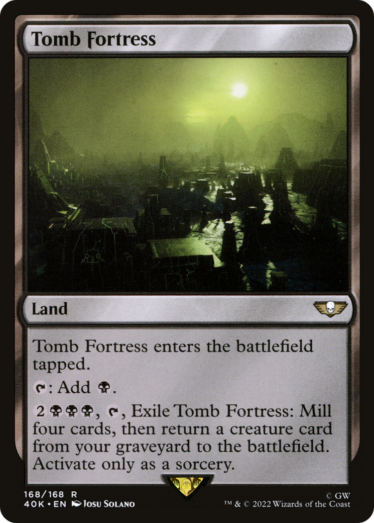 Tomb Fortress (168) [Universes Beyond: Warhammer 40,000] - Deck Out Gaming