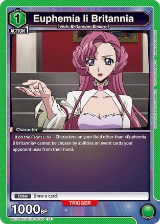 Euphemia li Britannia (046) (UE04BT/CGH-1-046) [Code Geass: Lelouch of the Rebellion] - Deck Out Gaming