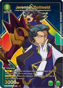 Jeremiah Gottwald (052) (R*) (UE04BT/CGH-1-052) [Code Geass: Lelouch of the Rebellion] Foil - Deck Out Gaming
