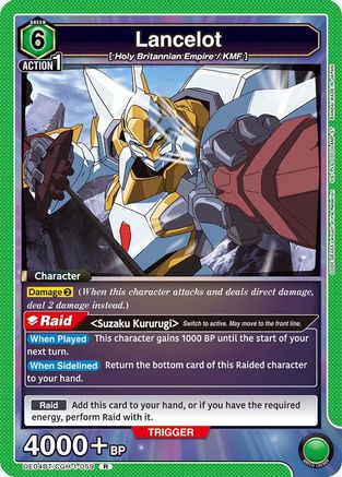 Lancelot (UE04BT/CGH-1-059) [Code Geass: Lelouch of the Rebellion] Foil - Deck Out Gaming