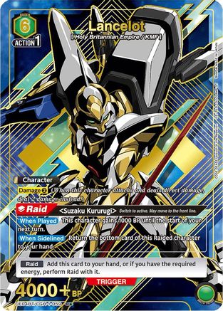Lancelot (R*) (UE04BT/CGH-1-059) [Code Geass: Lelouch of the Rebellion] Foil - Deck Out Gaming