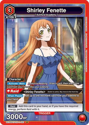 Shirley Fenette (081) (UE04BT/CGH-1-081) [Code Geass: Lelouch of the Rebellion] Foil - Deck Out Gaming