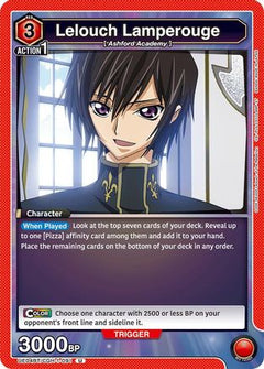 Lelouch Lamperouge (091) (UE04BT/CGH-1-091) [Code Geass: Lelouch of the Rebellion] - Deck Out Gaming