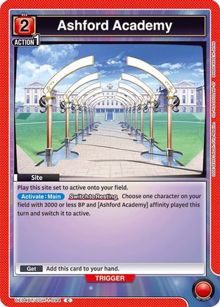 Ashford Academy (UE04BT/CGH-1-094) [Code Geass: Lelouch of the Rebellion] - Deck Out Gaming