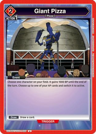 Giant Pizza (UE04BT/CGH-1-099) [Code Geass: Lelouch of the Rebellion] - Deck Out Gaming