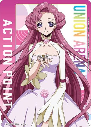 Action Point Card (AP04) (Euphemia li Britannia) (UE04BT/CGH-1-AP04) [Code Geass: Lelouch of the Rebellion] - Deck Out Gaming