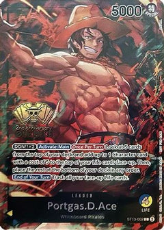 Portgas.D.Ace (2nd Anniversary Tournament) (ST13-002) [One Piece Promotion Cards] Foil-1