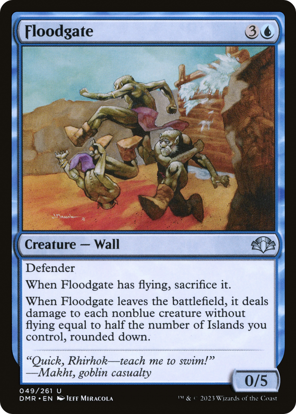 Floodgate (49) [Dominaria Remastered] - Deck Out Gaming