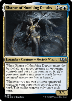 Sharae of Numbing Depths (213) [Wilds of Eldraine] foil - Deck Out Gaming