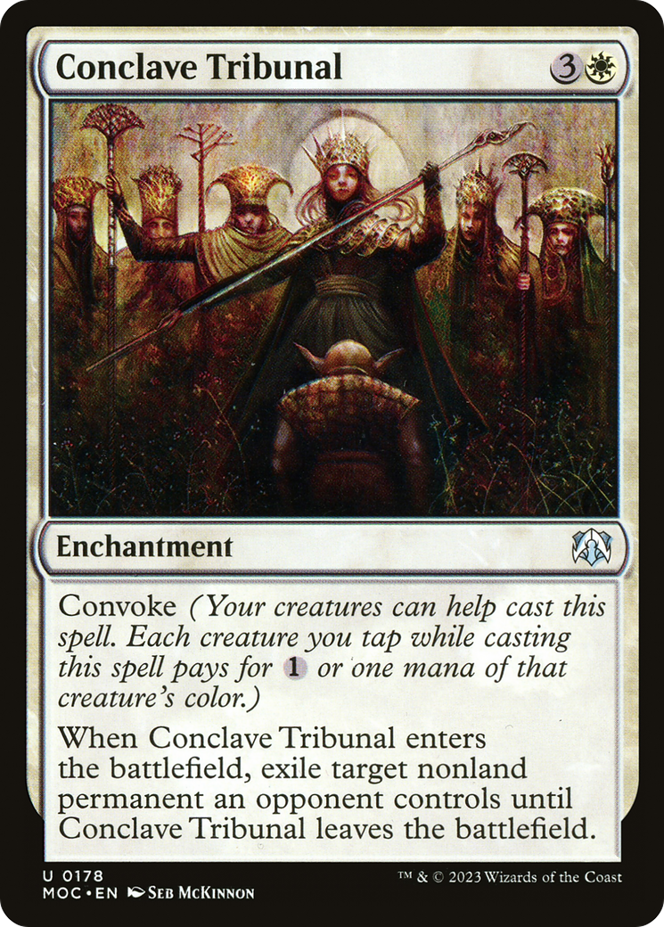 Conclave Tribunal (178) [March of the Machine Commander] - Deck Out Gaming